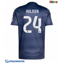 Fotballdrakt Herre Real Madrid Dean Huijsen #24 Bortedrakt 2025-26 Kortermet